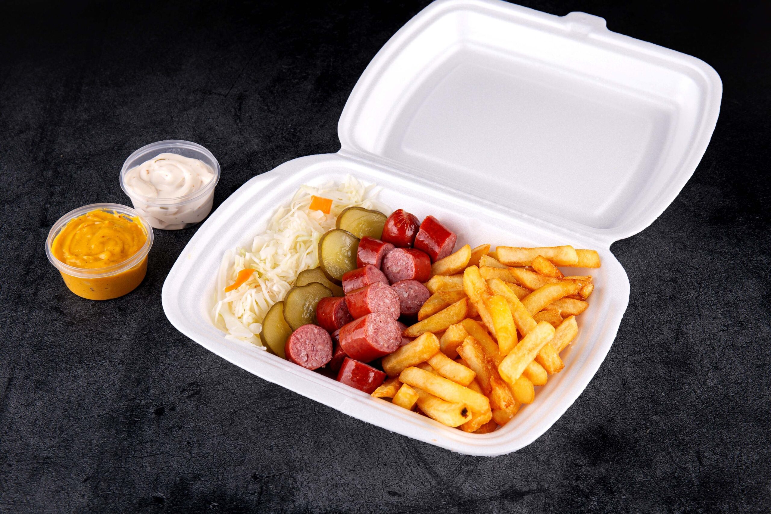 Бокс баварские колбаски 500 гр