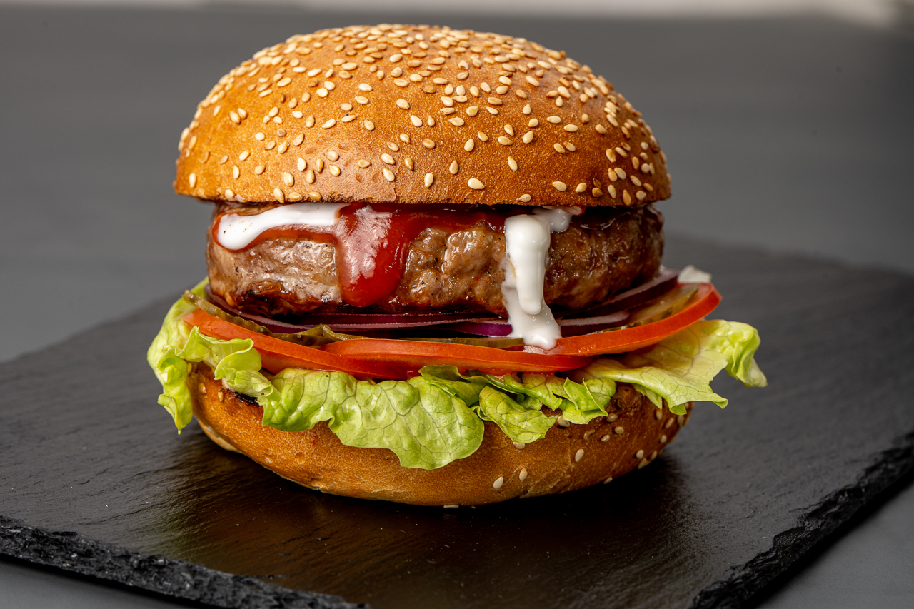 Бургер с Говядиной 350 гр